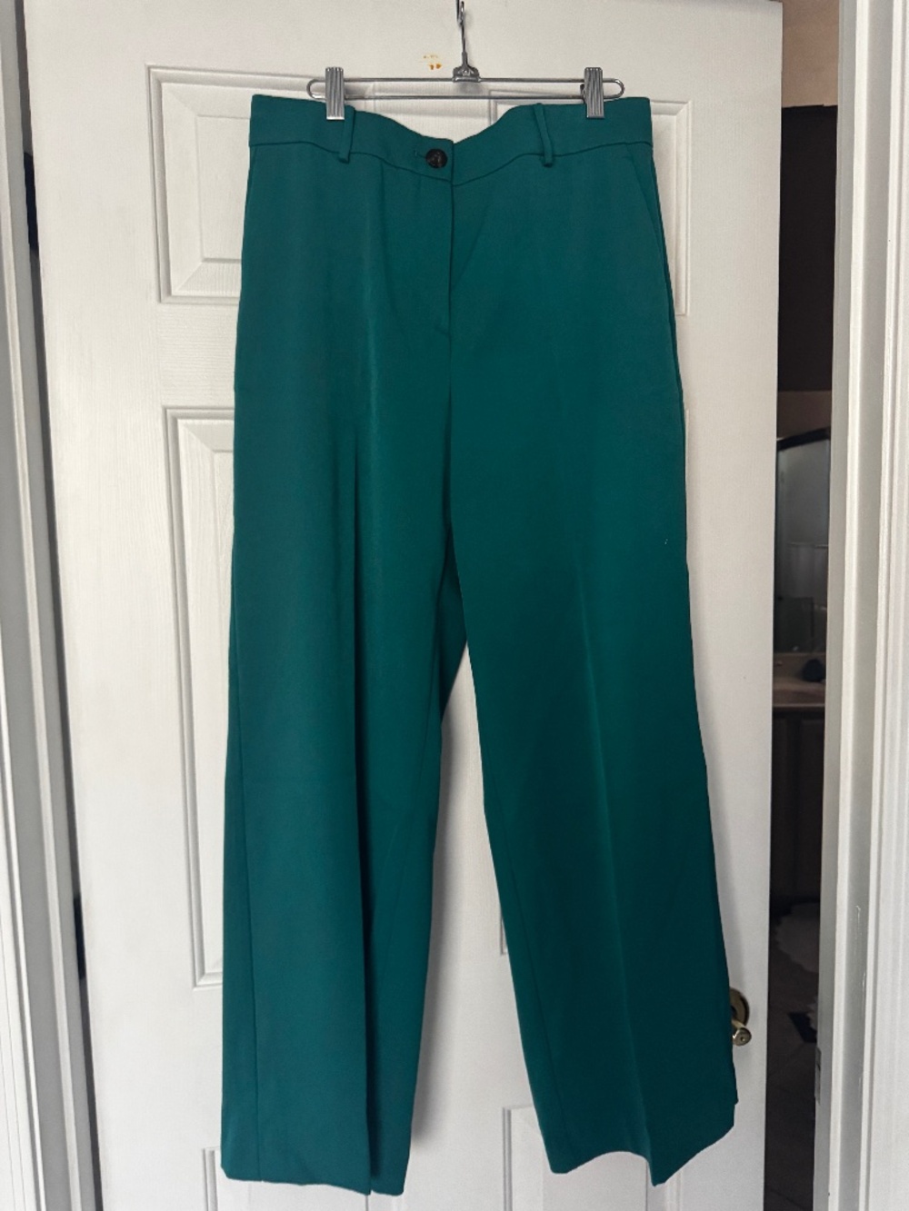 Ann Taylor Slacks Forest Green Size 10